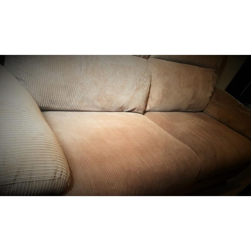 Brand new! Fabric 3 seater Power reclining sofa