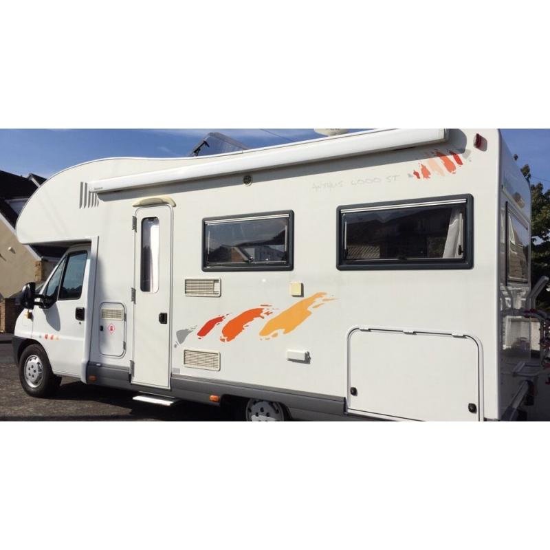 Fiat Benimar Anthus 6000ST Motorhome, 41k miles, excellent condition