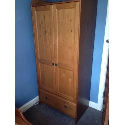 Childrens ikea wardrobe and bed