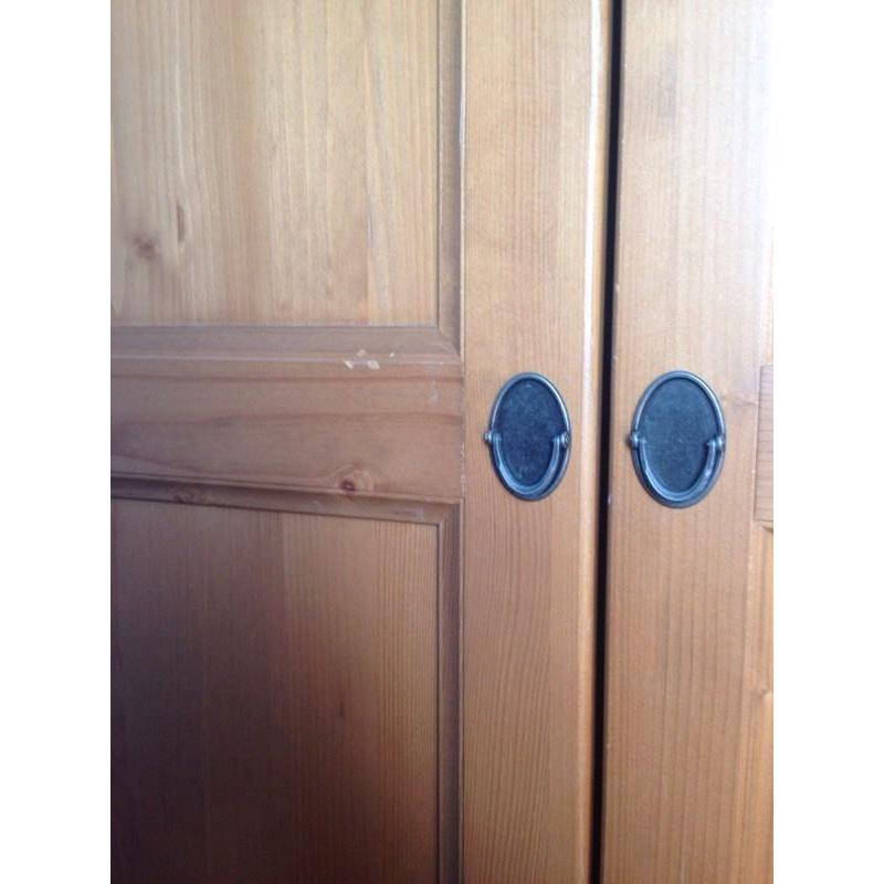 Childrens ikea wardrobe and bed