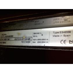 Standard sized Electric Beko under counter oven