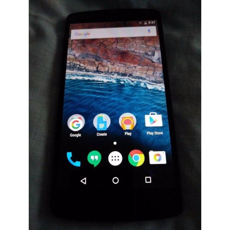 LG Google nexus 5 excellent condition unlocked to all networks