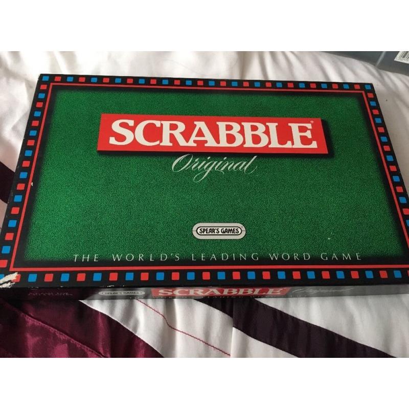 Vintage 1988 Scrabble Original