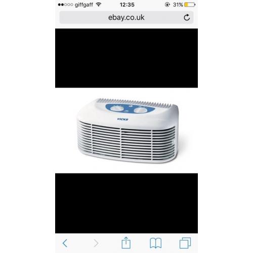 Vicks air purifier