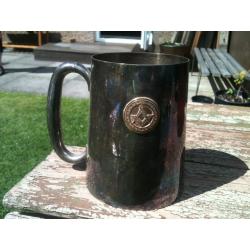 FREEMASONS TANKARD, 1 Pint EPNS Silver-Plate