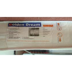 Double mattress 140x200, high quality German-made, latex core with cotton & sheep's wool