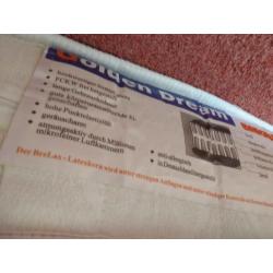 Double mattress 140x200, high quality German-made, latex core with cotton & sheep's wool