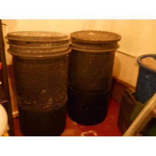4 new gully risers