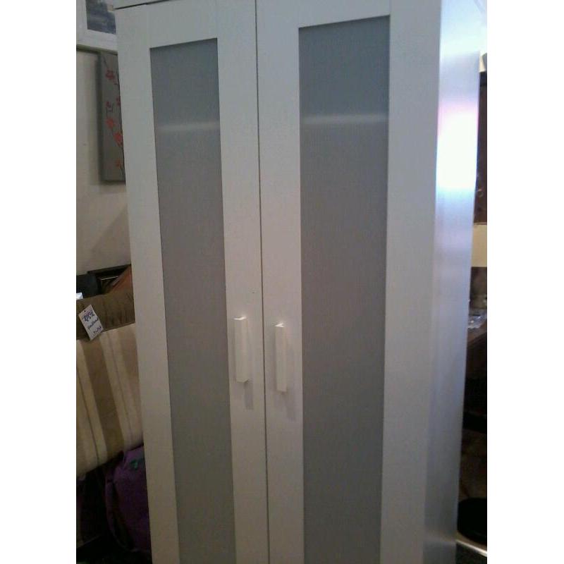 white wardrobe