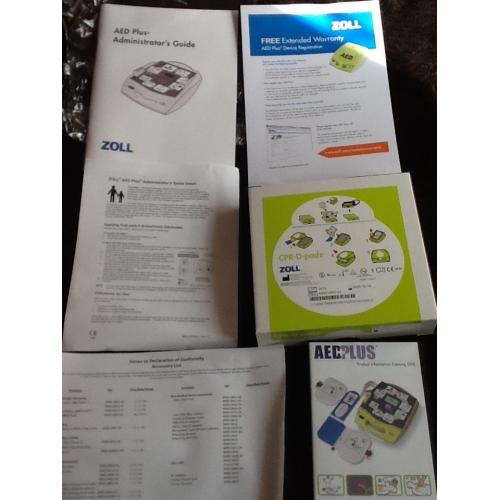 Brand new boxed Zoll AED plus