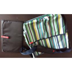 CHANGING BAG SKIP HOP DUO DELUXE- OCEAN STRIPE