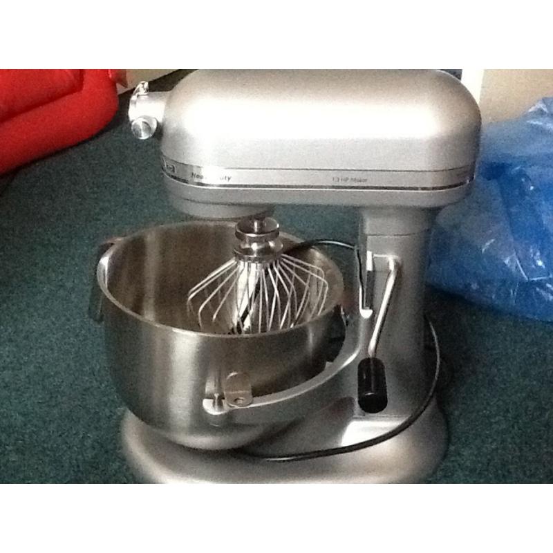 NEW Kitchen Aid stainless steel dough mixer