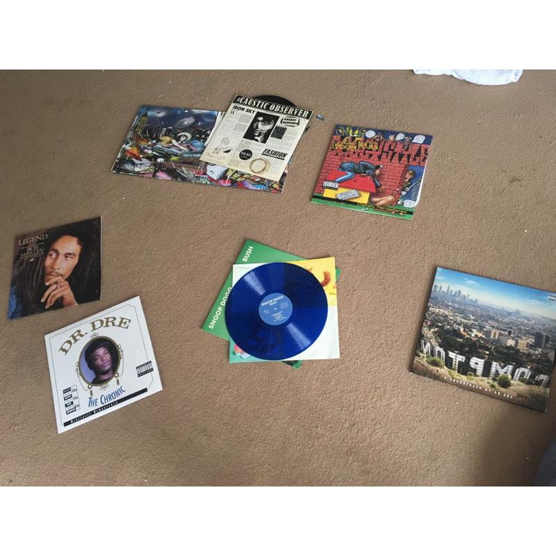Various Vinyl Records (pictured)