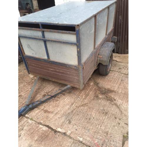 Single axle ( sheep trailer )