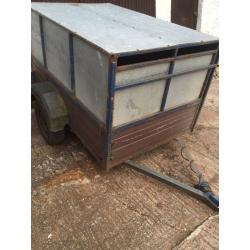 Single axle ( sheep trailer )