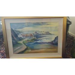 L.clarke oil on canvas 3ft by 2ft