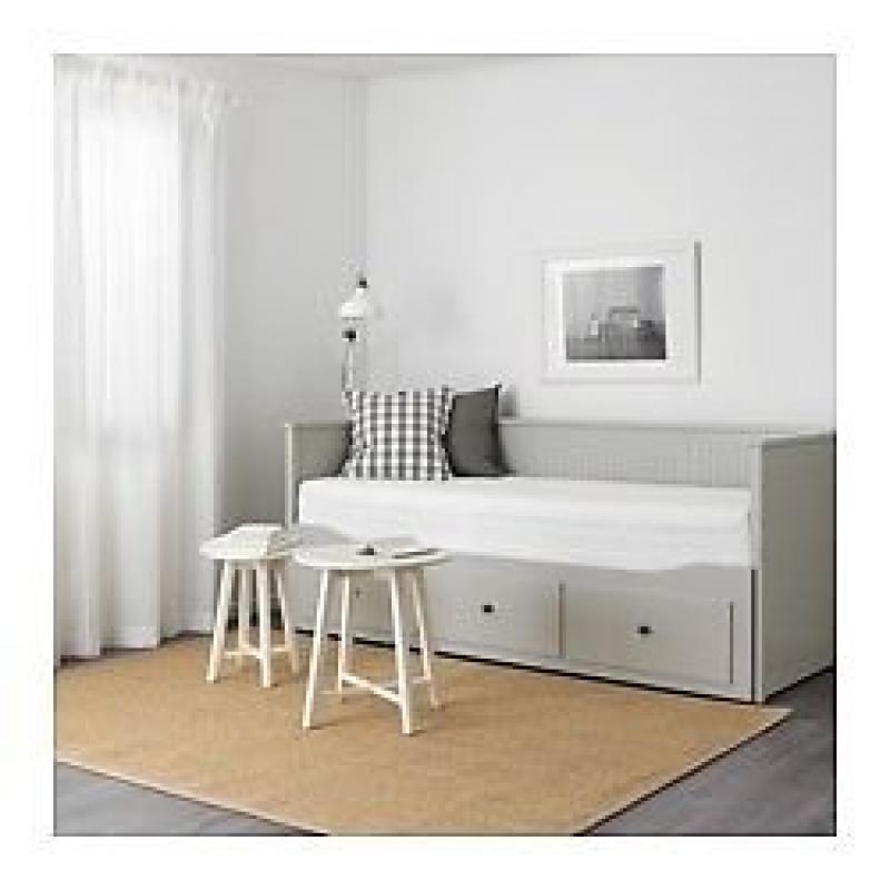 Hemnes white bed for sale