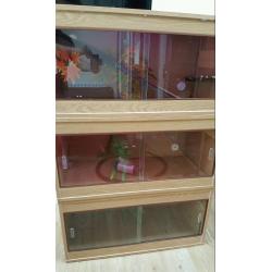 Three 3ft vivariums