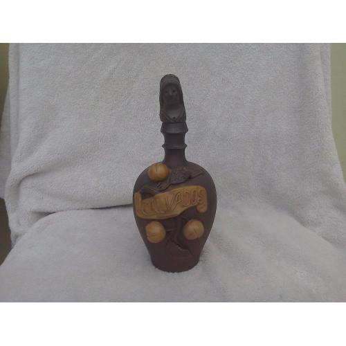 Antique calvados decanter