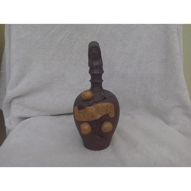 Antique calvados decanter