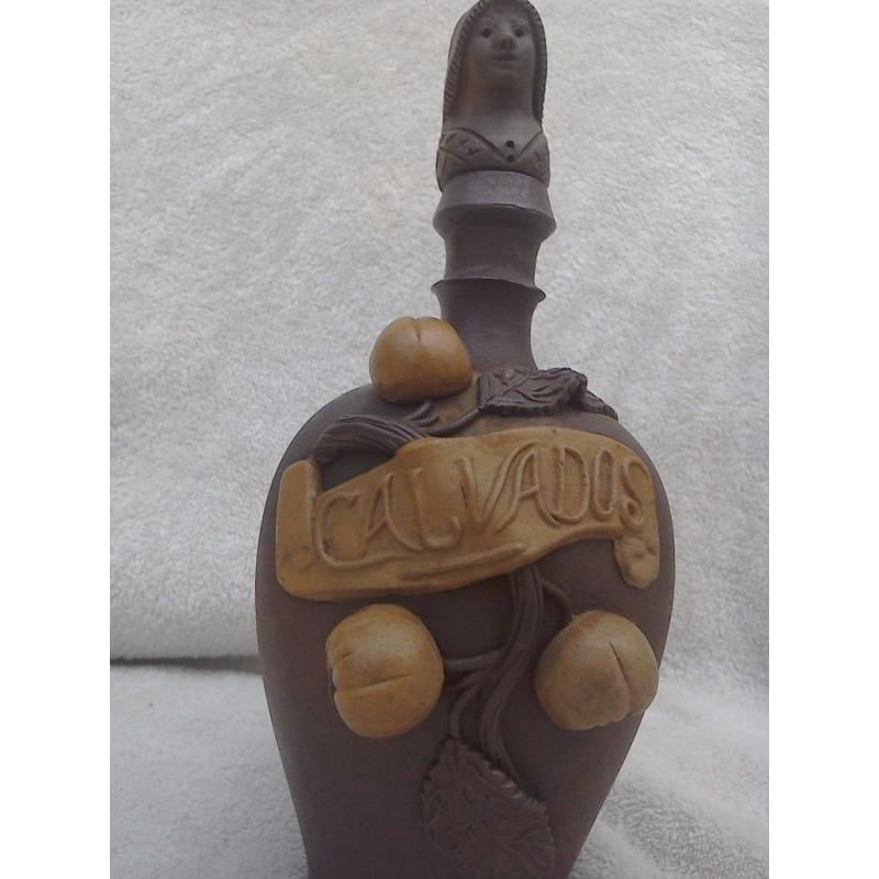 Antique calvados decanter