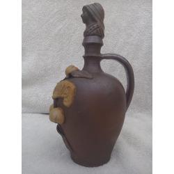 Antique calvados decanter