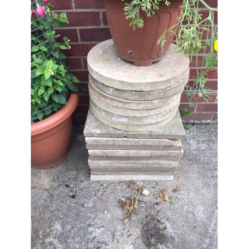 Paving slabs and bricks