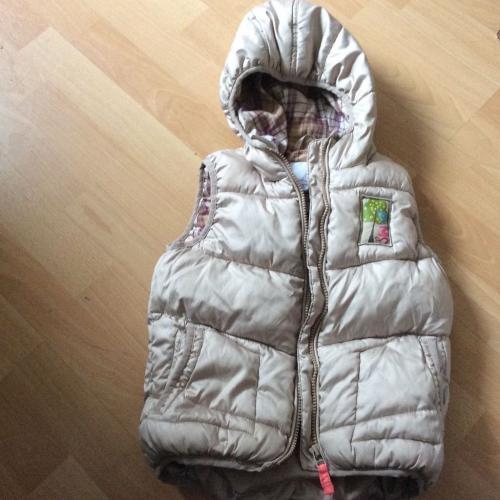 Next girls hooded gilet age 4-5 yrs