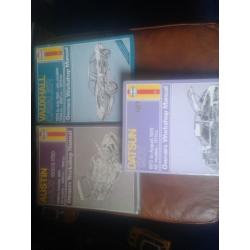 Various car manuals/handbooks,,rarebooks some.