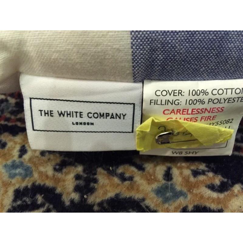 White Company seat/bench cushion