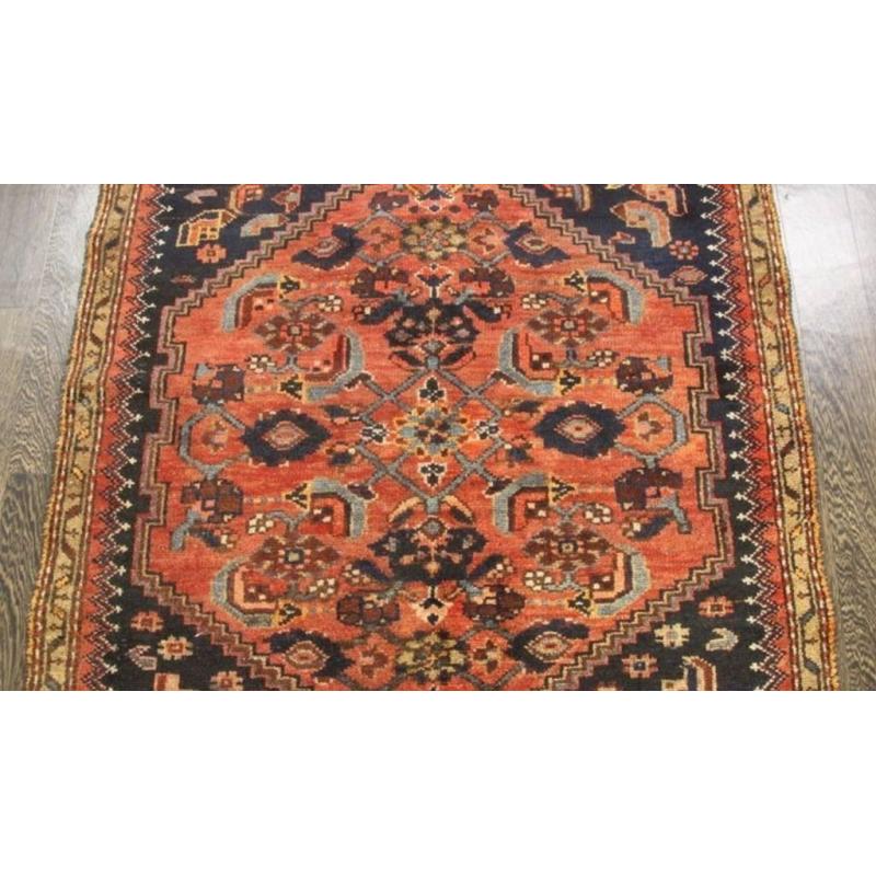 Lovely Persian Traditional Vintage Wool 3.1 X 5.9 Oriental Rug Handmade Carpet Rugs
