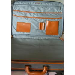 Lightweight briefcase with tough nylon exterior, lots of storage pockets