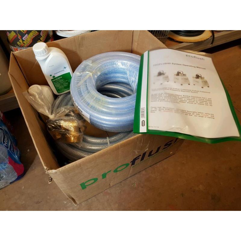Brand new Power flushing machine powerflusher flush heating norstorm Proflush plumbing heating cheap
