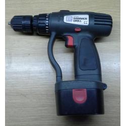 14.4v hammer drill + 2 batteries