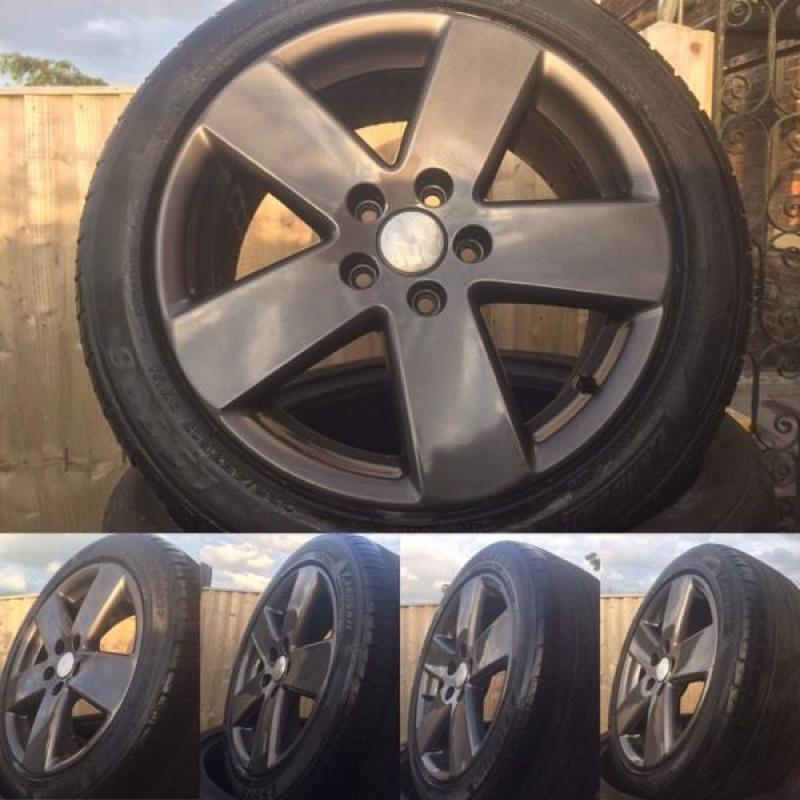 17" Volkswagen alloy wheels