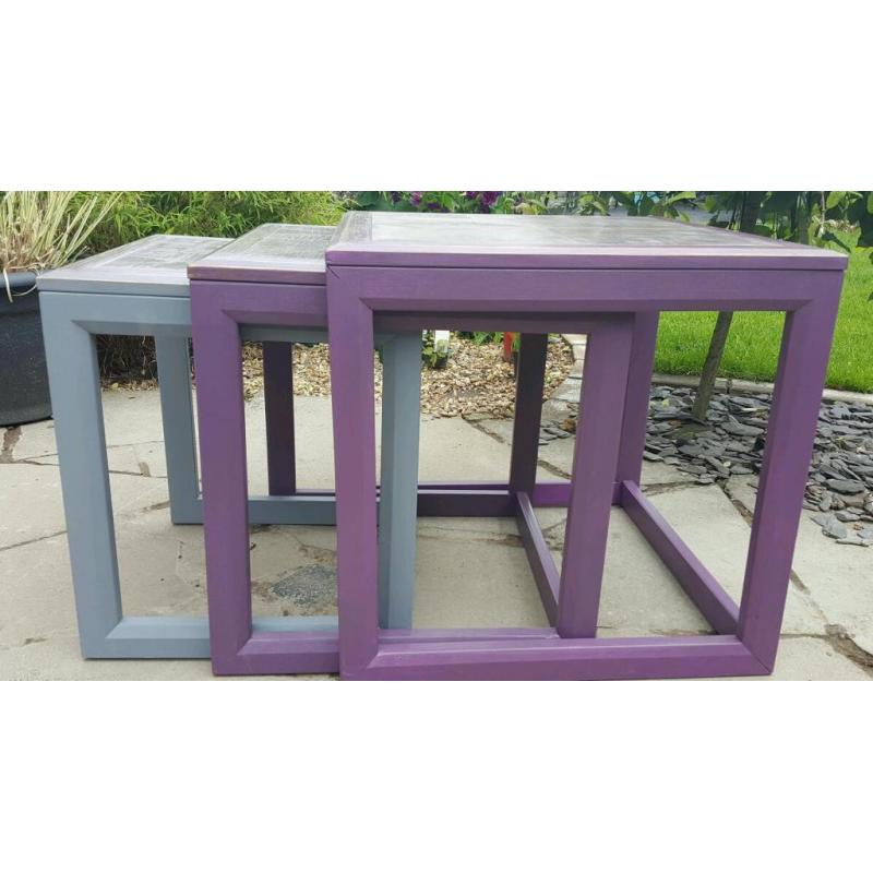 Upcycled Nest of Tables