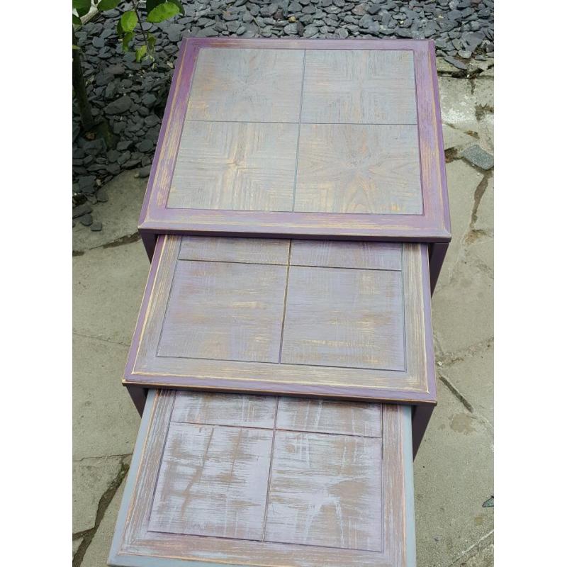 Upcycled Nest of Tables