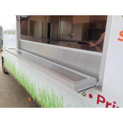 Mercedes food truck ready to roll, high spec, spacious, new equipment, ideal for festivals, weddings