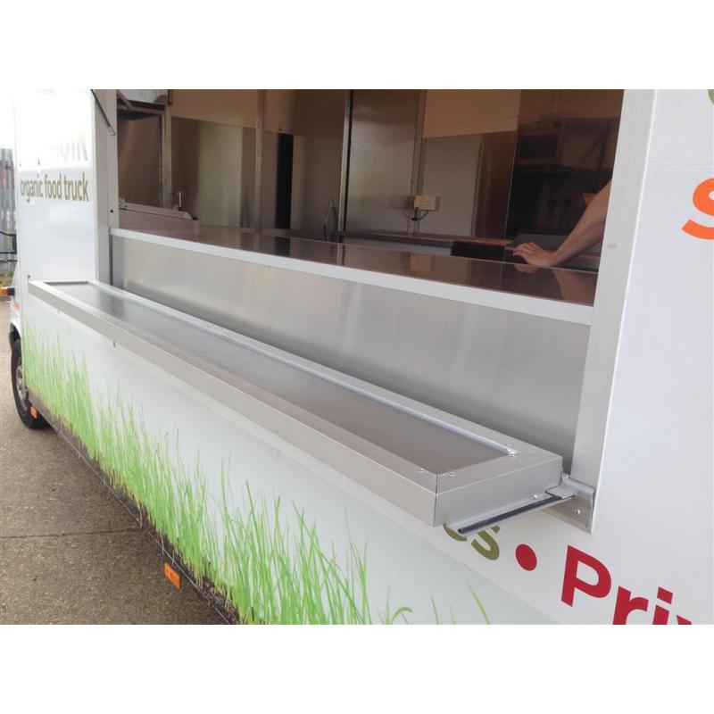 Mercedes food truck ready to roll, high spec, spacious, new equipment, ideal for festivals, weddings