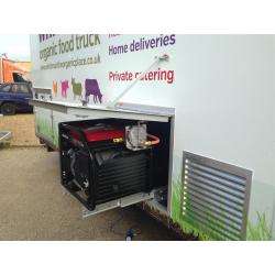 Mercedes food truck ready to roll, high spec, spacious, new equipment, ideal for festivals, weddings