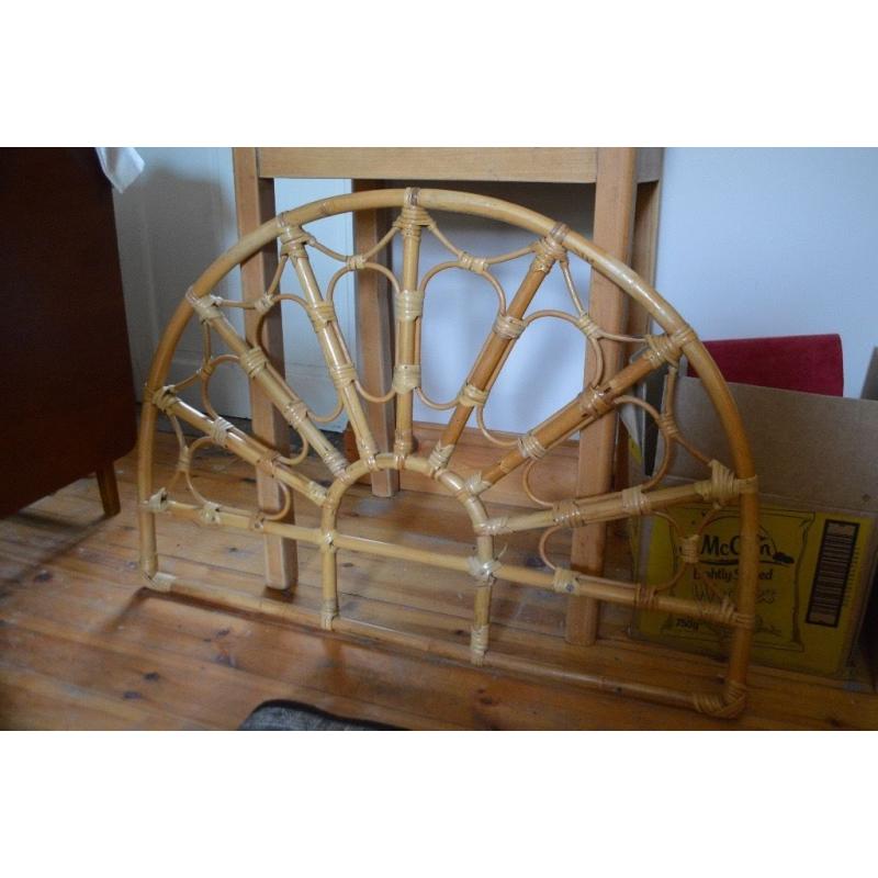 *FREE* 2 x Single Bed Headboards Bamboo