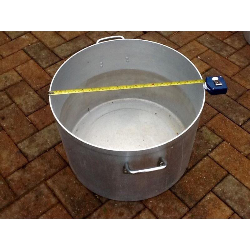 360mm (18") Stainless Steel Stock/Soup Pot - 45 litres