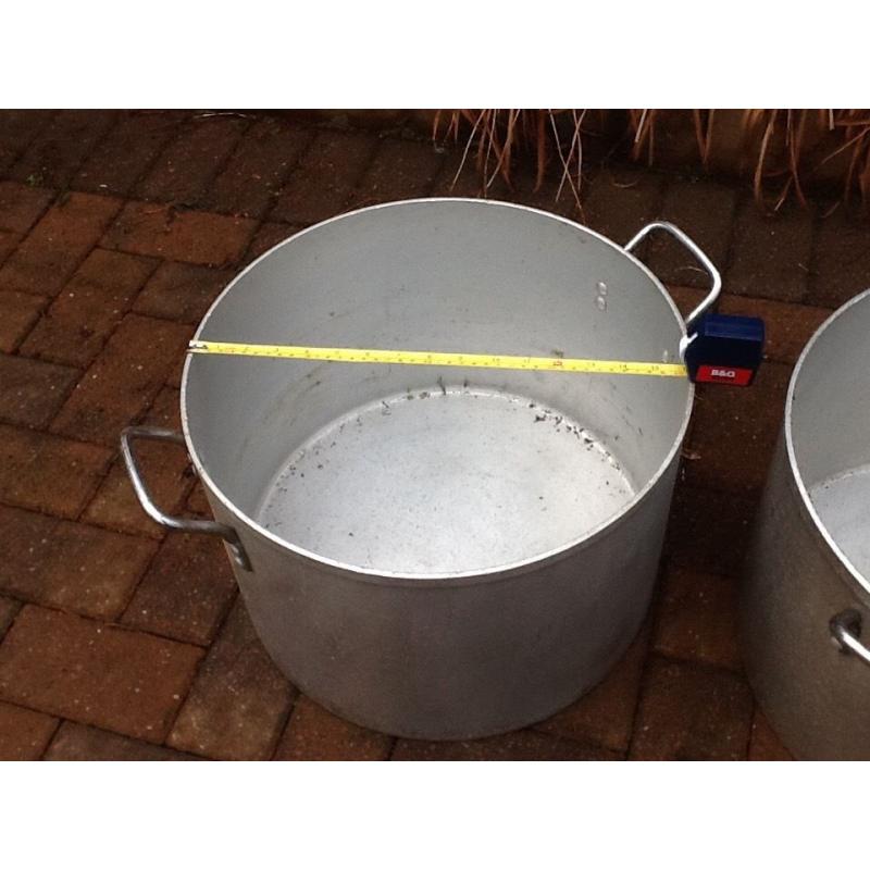 360mm (18") Stainless Steel Stock/Soup Pot - 45 litres