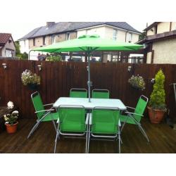 Lovely garden table and chairs