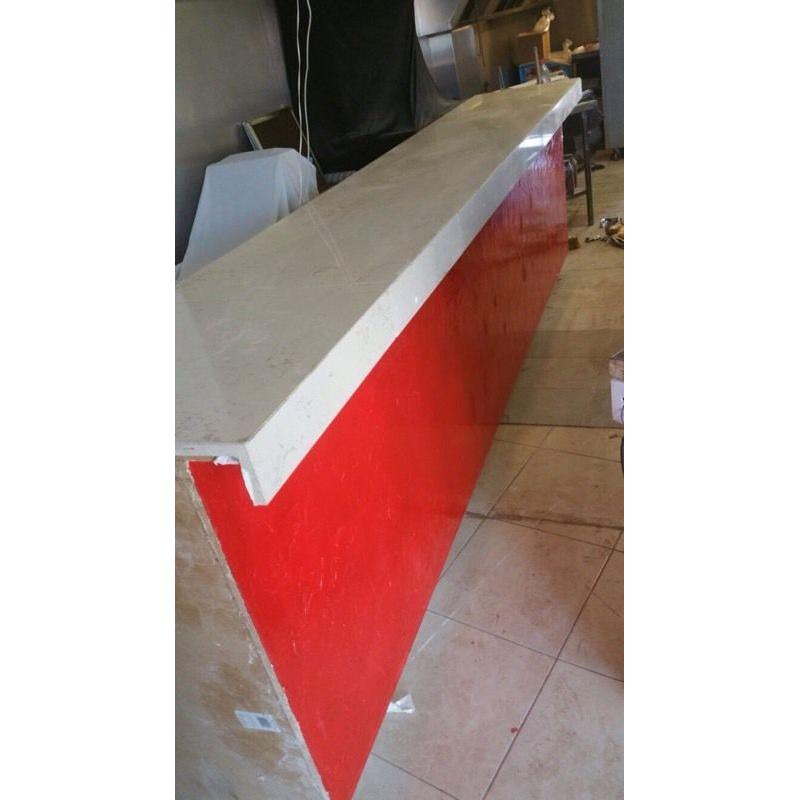 Shop counter Marble tiles