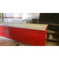 Shop counter Marble tiles