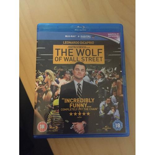 The Wolf of Wall Street Blu Ray