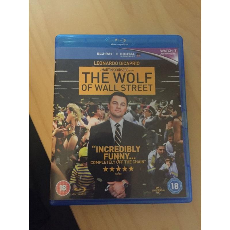The Wolf of Wall Street Blu Ray