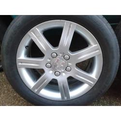 GENUINE SEAT LEON TOLEDO ALTEA 16" ALLOYS. 5X112PCD VW GOLF JETTA CADDY PASSAT