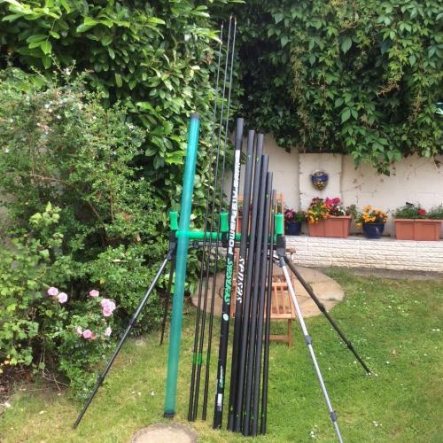 sensas power carp pole 13.5 m